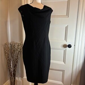 Elegant Black Sleeveless Dress